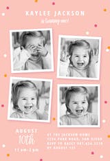 Multi Photo - Birthday Invitation